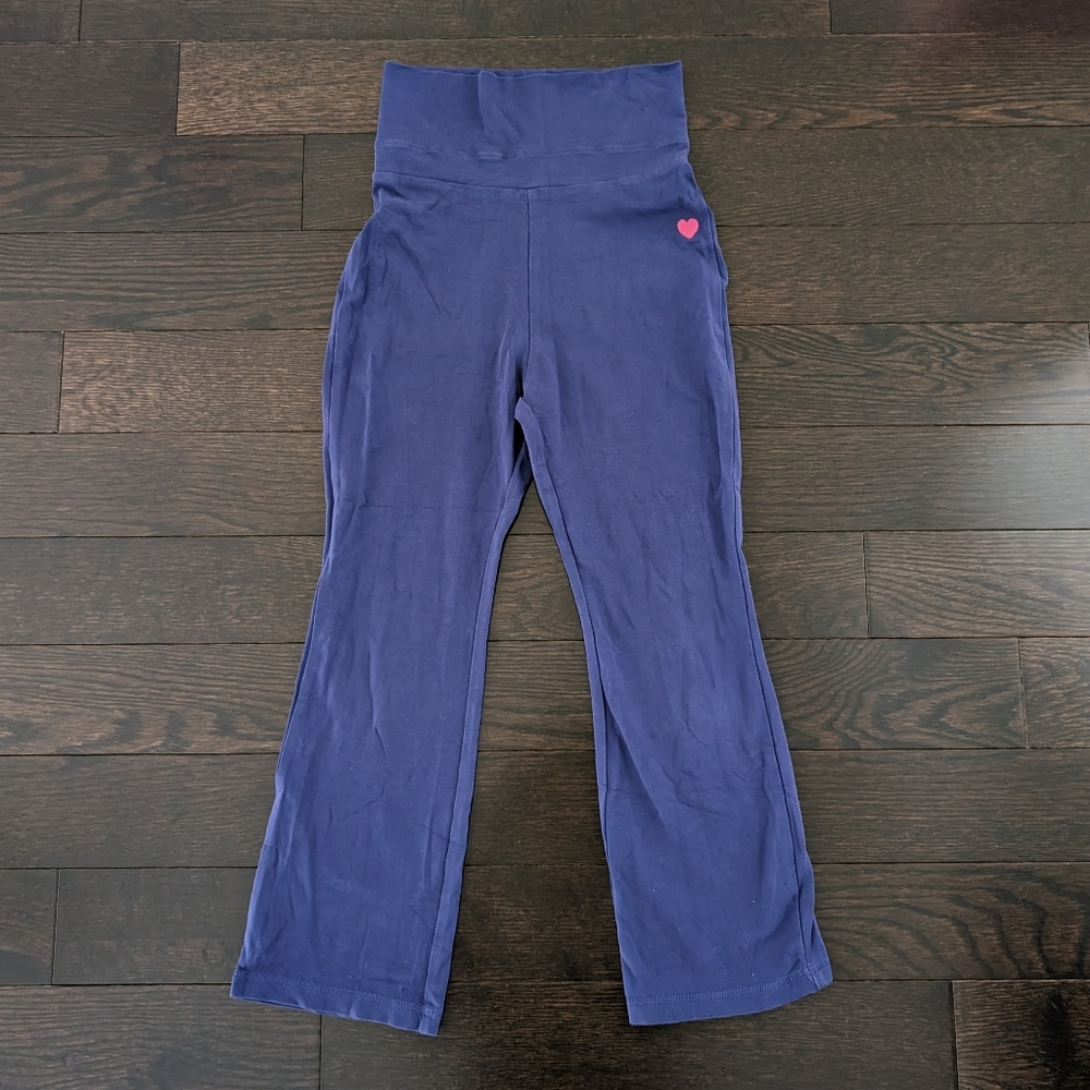 sz:6 LIKE NEW Carter's girls yoga pants, blue/purple